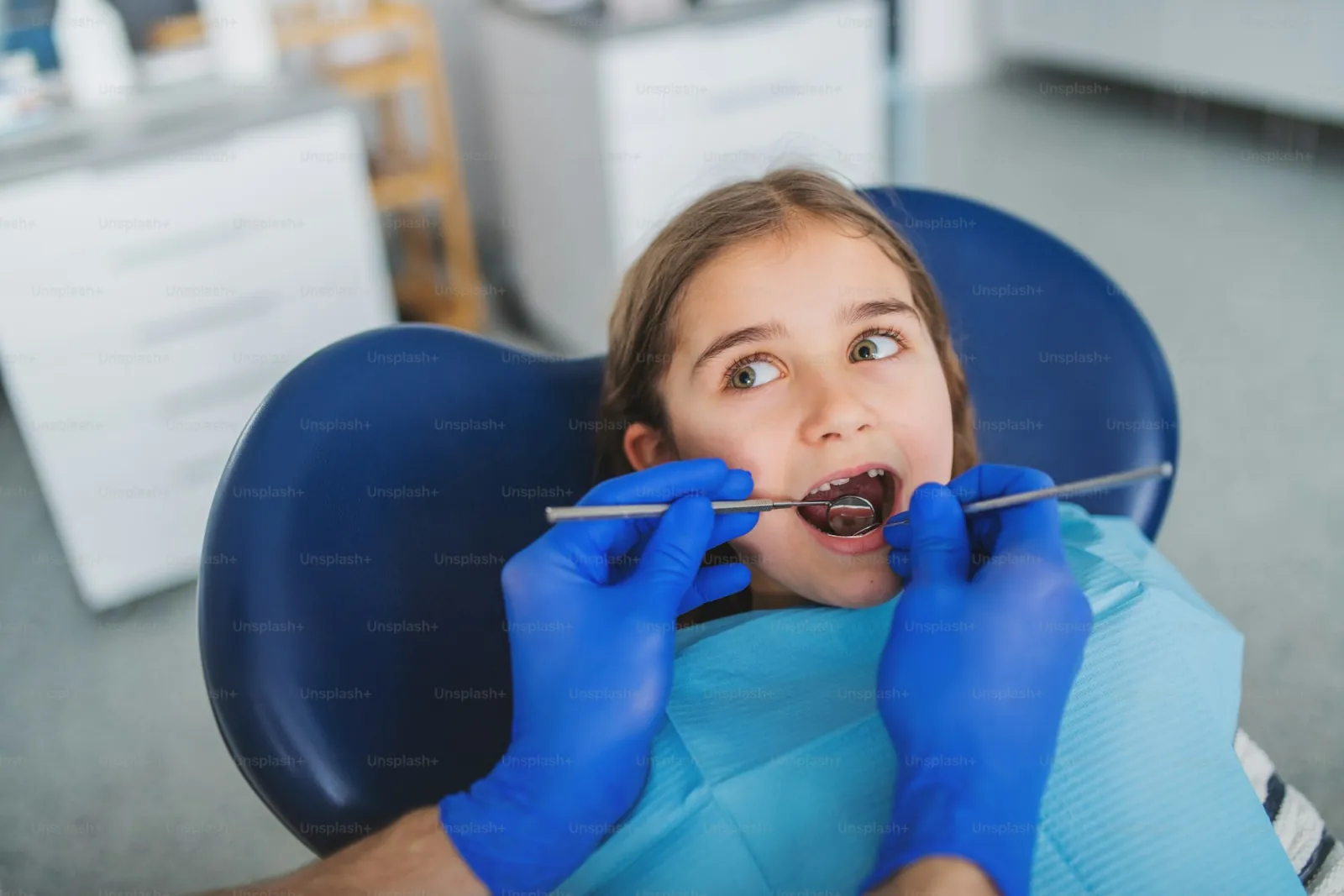 A CBCT scanner in a dental clinic